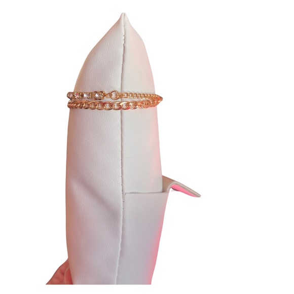 Rhinestone Chain Bracelets - Picture 6 of 13